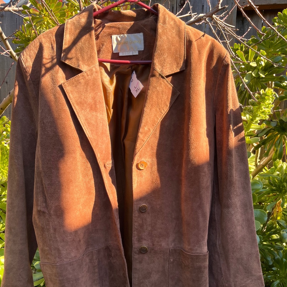 Vintage Leather Coat/Blazer